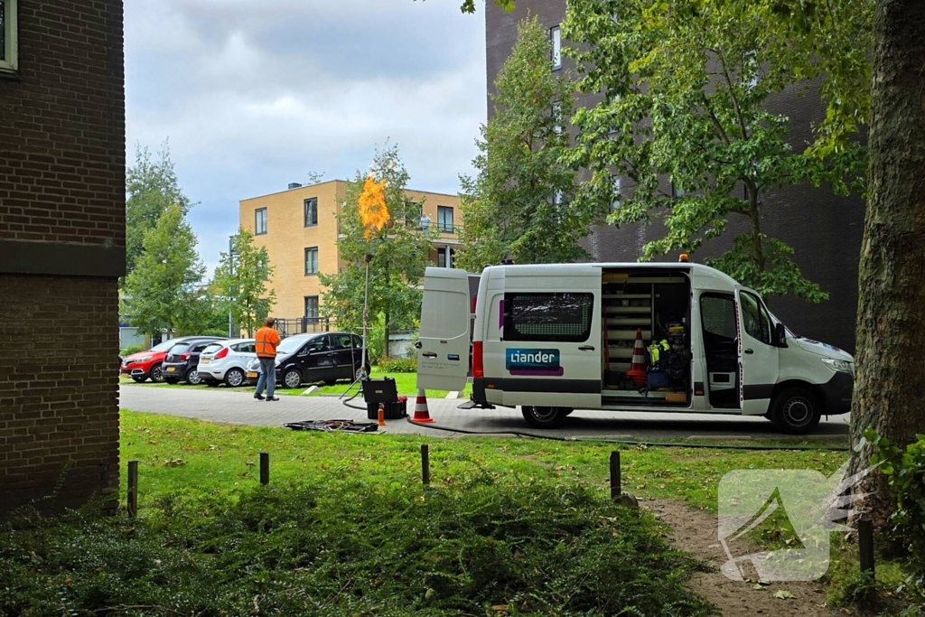 Affakkelen leidt tot inzet brandweer