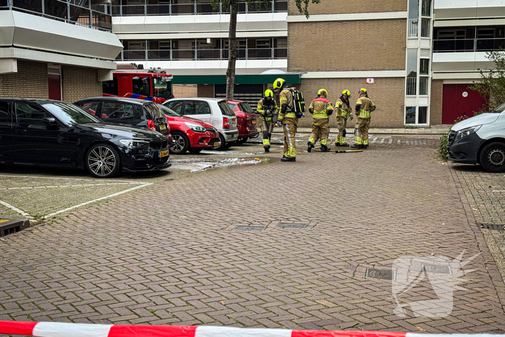 Brandweer doet onderzoek naar gaslucht