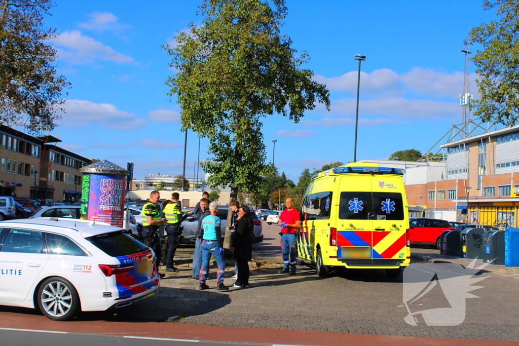 Scooterrijder gewond bij aanrijding