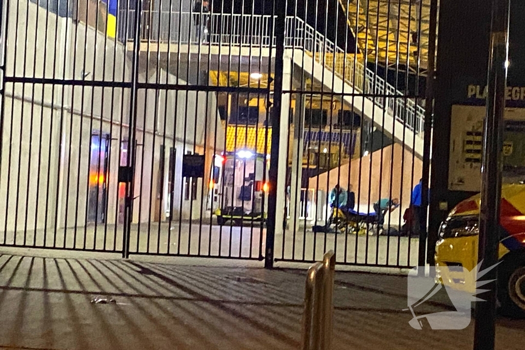 Zwaargewonde na val van trap in Cambuur stadion Leeuwarden