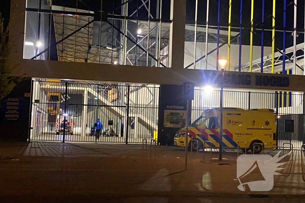 Zwaargewonde na val van trap in Cambuur stadion Leeuwarden