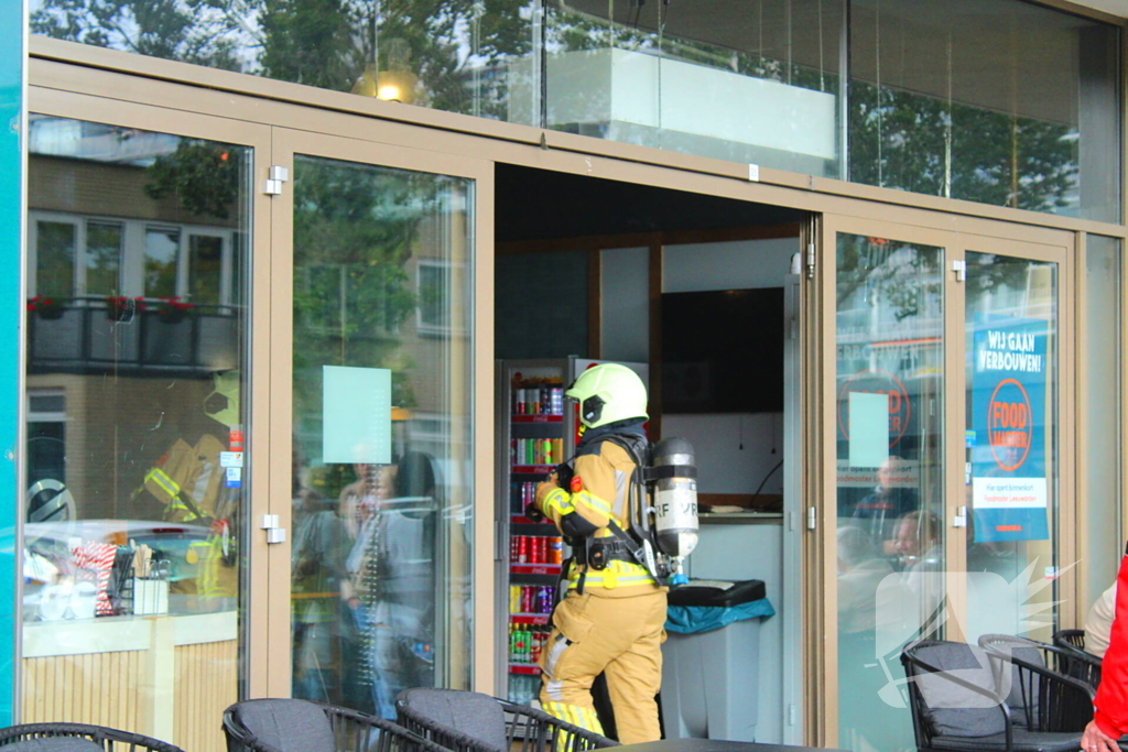 Cafetaria opnieuw getroffen door brand