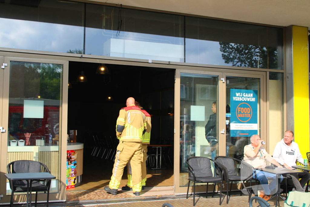 Cafetaria opnieuw getroffen door brand