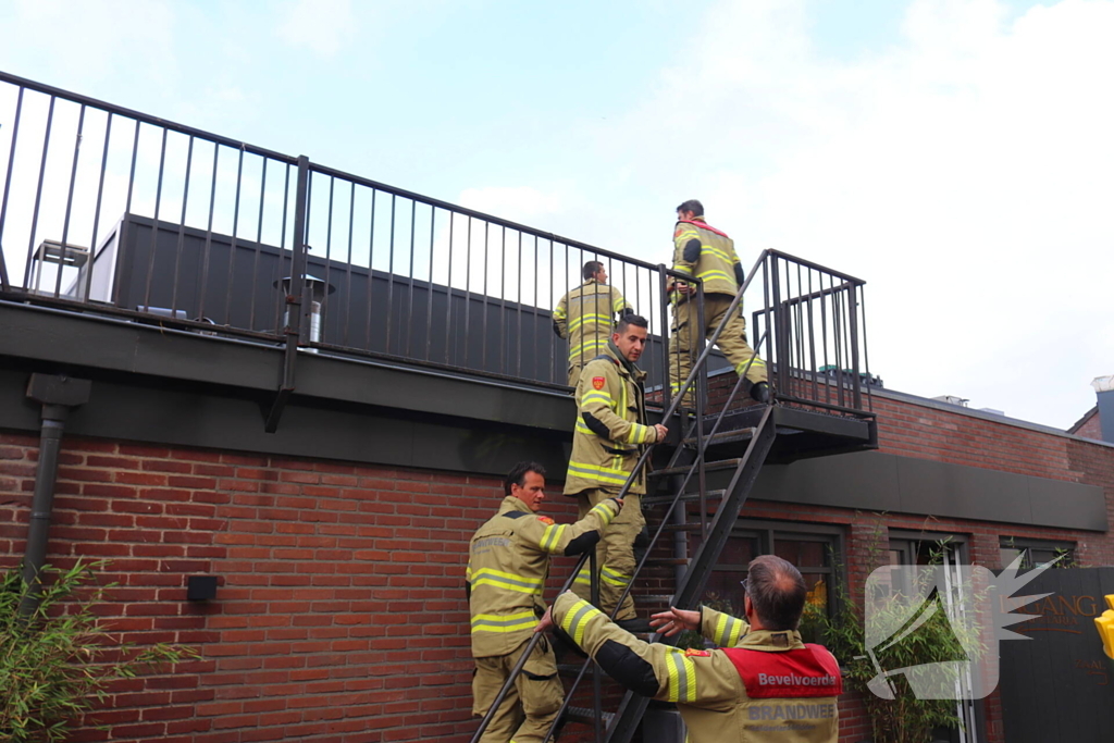 Brandlucht veroorzaakt door gloeilamp
