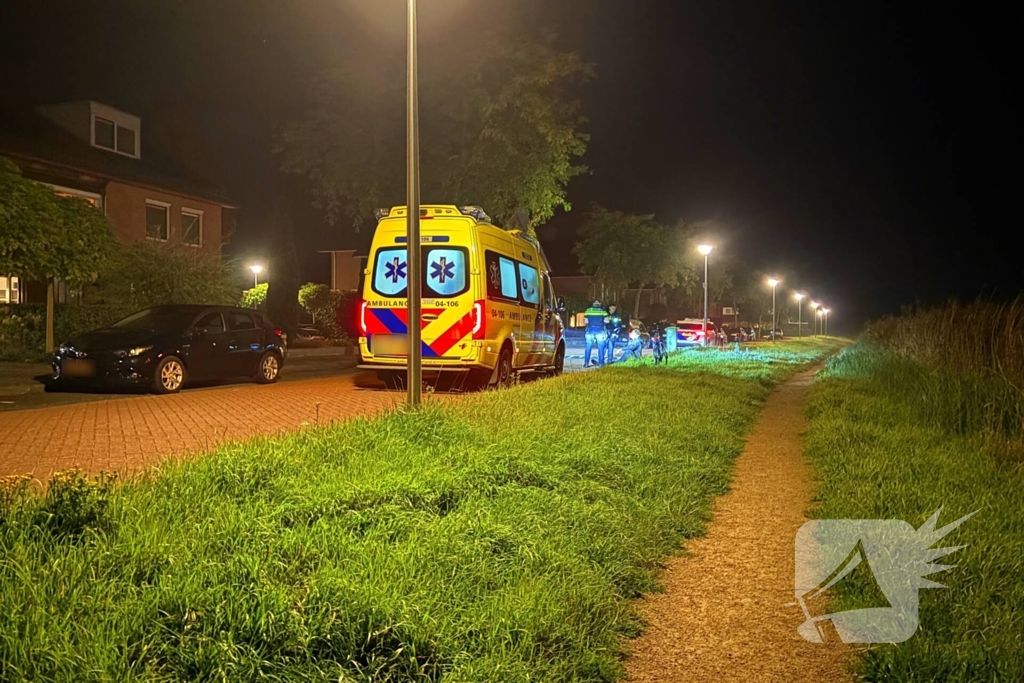 Gewonde bij eenzijdig ongeval met fiets