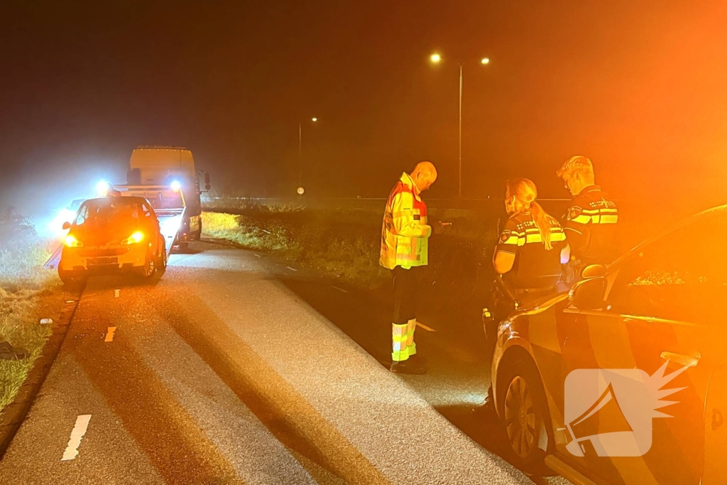 Bestuurder gewond na ongeval met auto