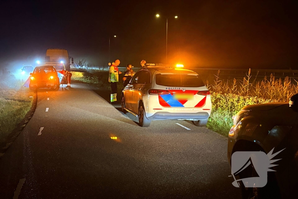 Bestuurder gewond na ongeval met auto