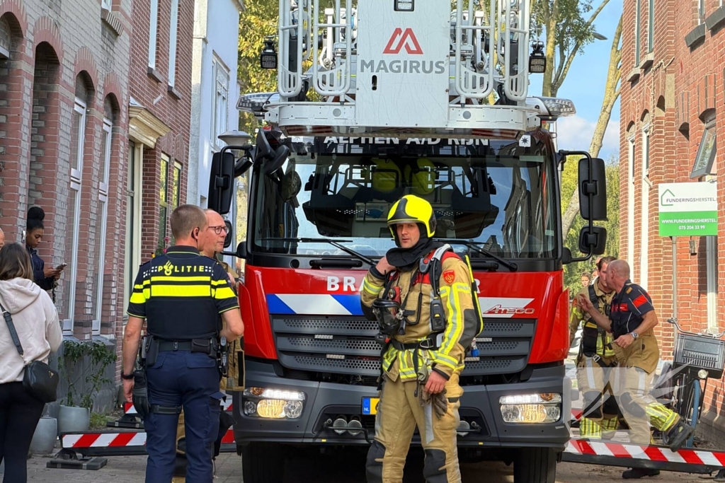 Brand in woning snel gedoofd