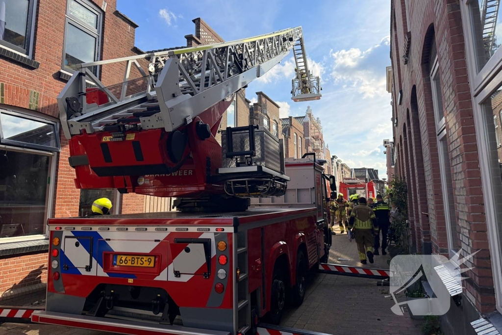 Brand in woning snel gedoofd