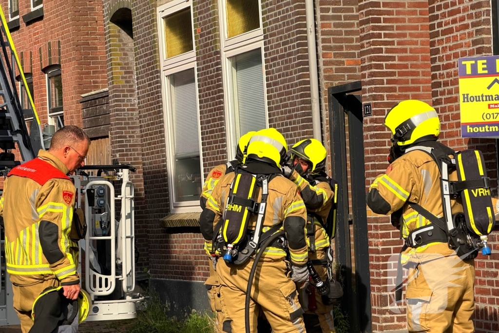 Brand in woning snel gedoofd