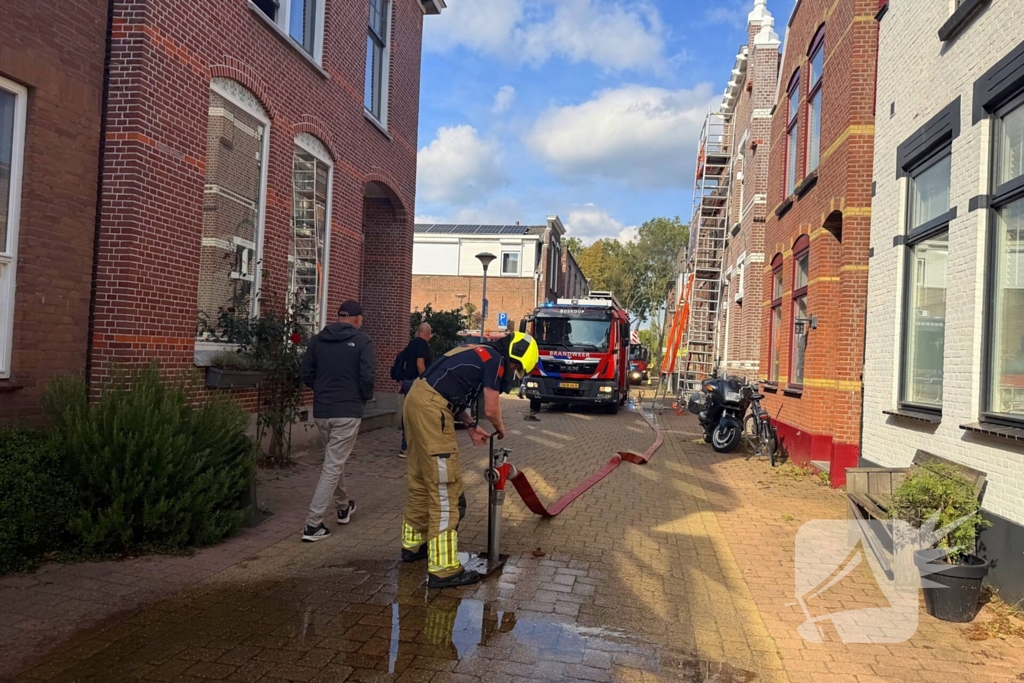 Brand in woning snel gedoofd