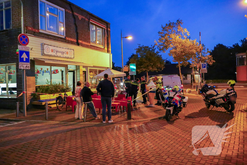 Verdachte gevlucht na overval op ijssalon