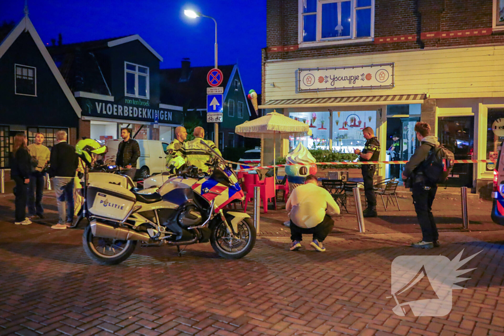Verdachte gevlucht na overval op ijssalon