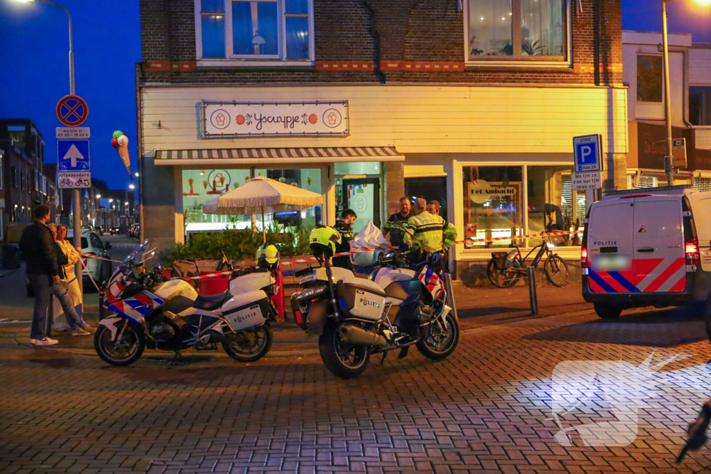 Verdachte gevlucht na overval op ijssalon