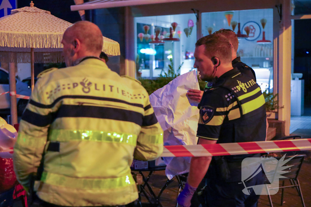 Verdachte gevlucht na overval op ijssalon