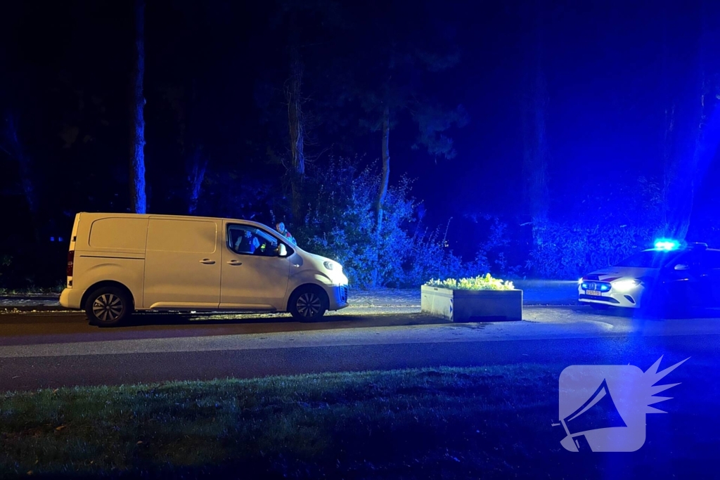 Ongeval tussen bestelbus en fatbike