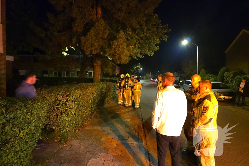 Vreemde geur leidt tot brandweerinzet