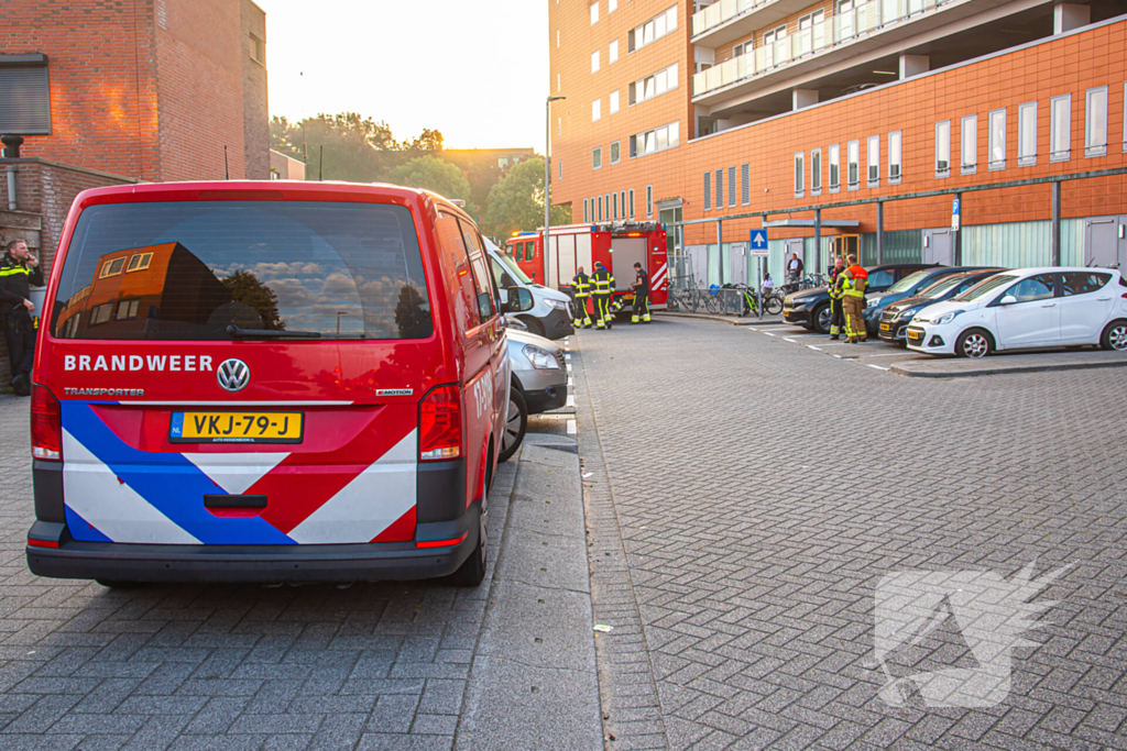 Gaslekkage ontdekt in pand