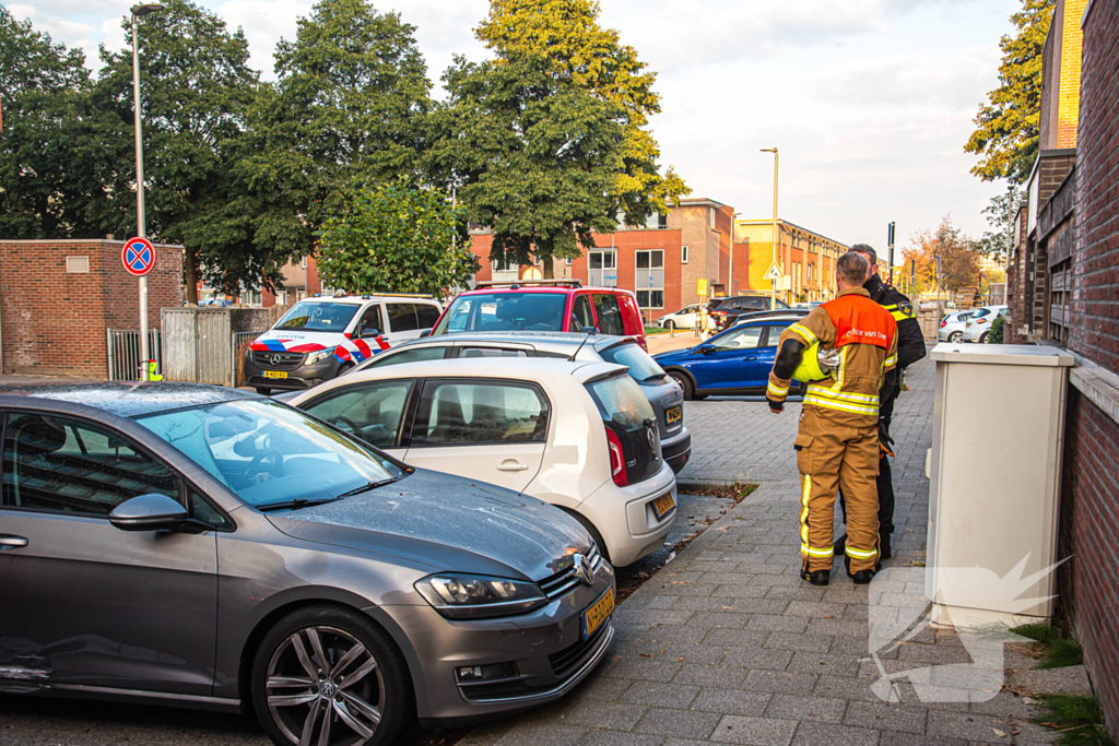 Gaslekkage ontdekt in pand