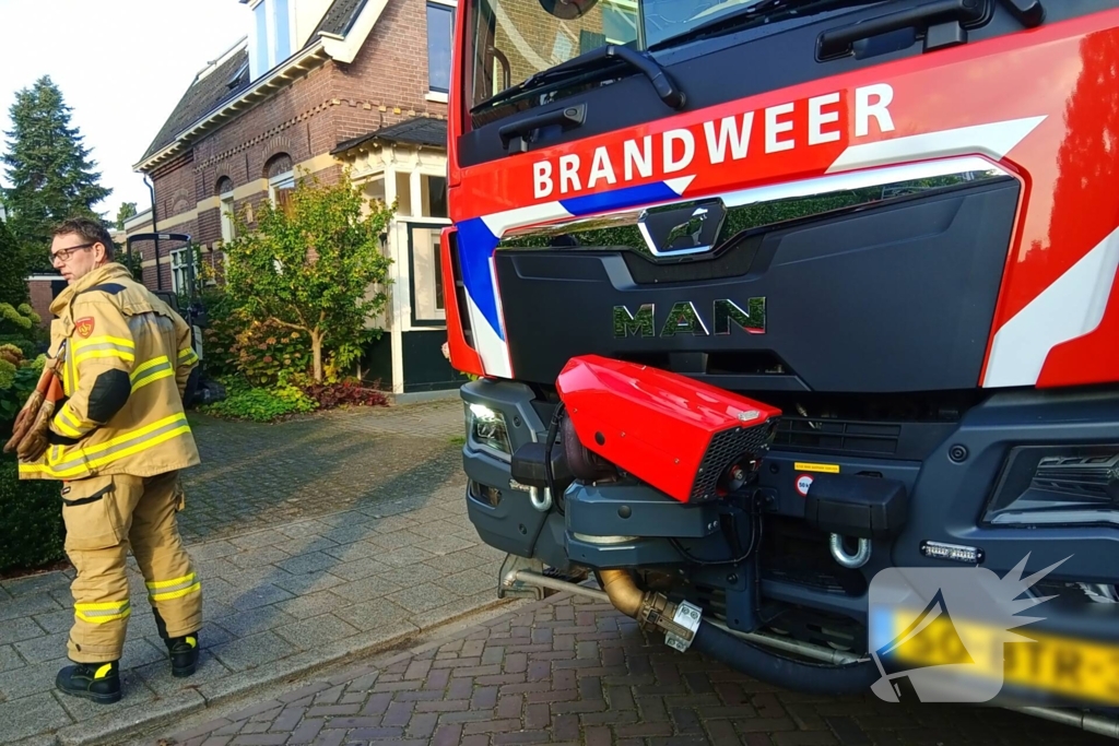 Gaslek na werkzaamheden