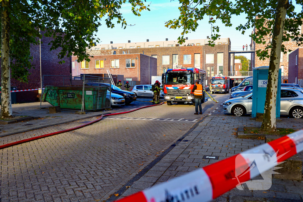 Brand in tuinschuur vereist ingrijpen brandweer