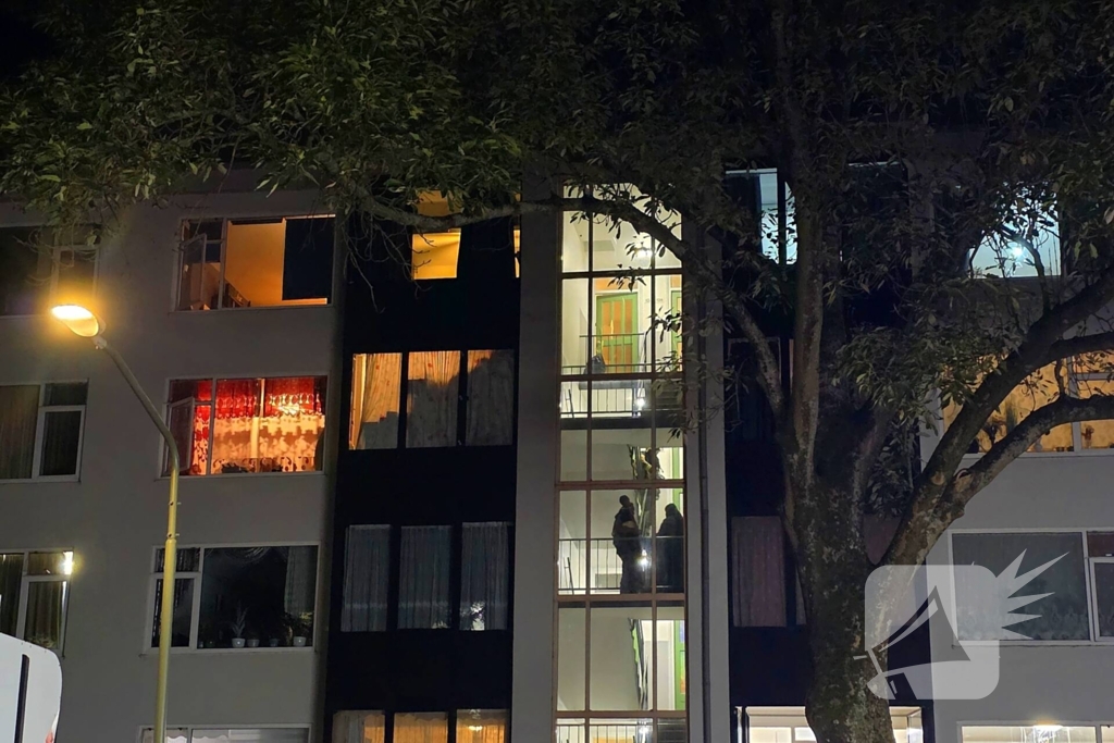 Brand in kelder van flatgebouw