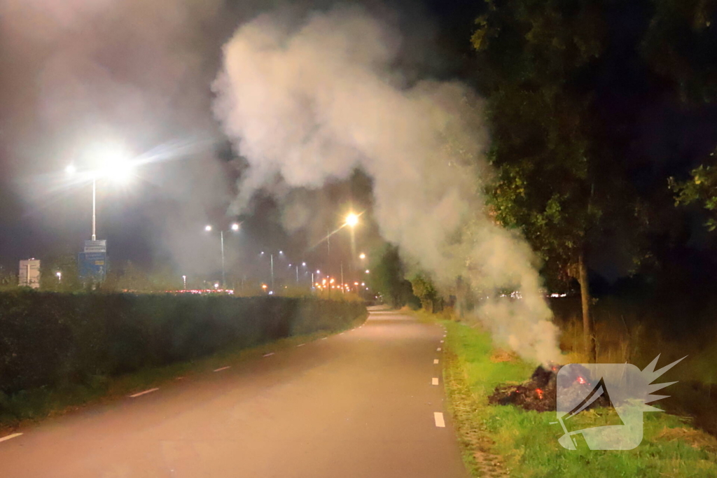 Buitenbrand geblust na melding