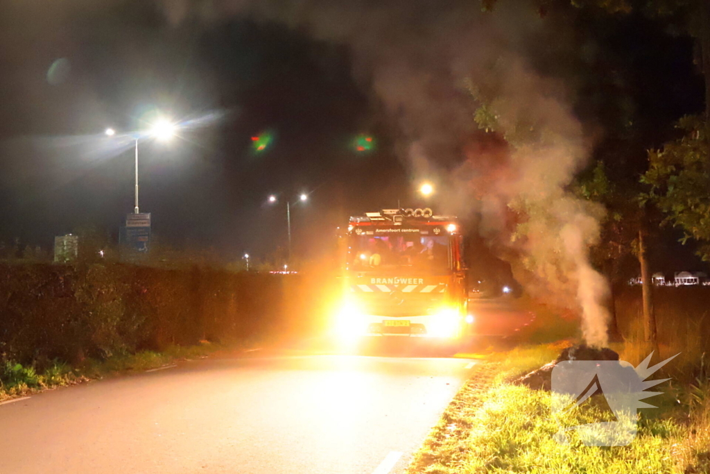 Buitenbrand geblust na melding