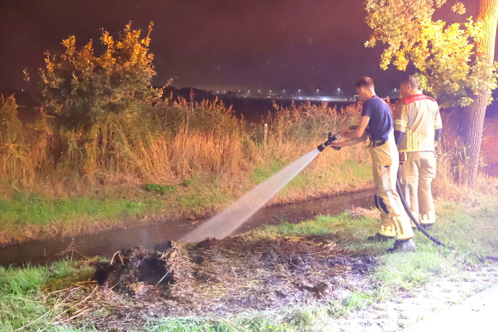 Buitenbrand geblust na melding