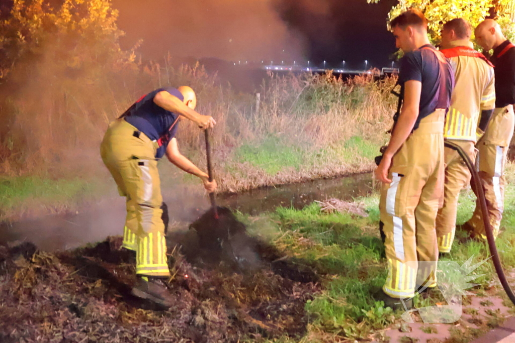 Buitenbrand geblust na melding