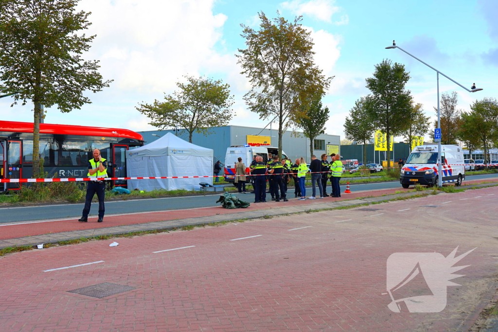 Fatale aanrijding met stadsbus