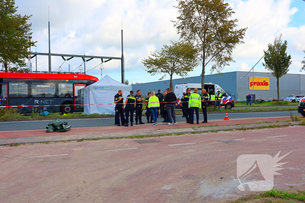 Fatale aanrijding met stadsbus