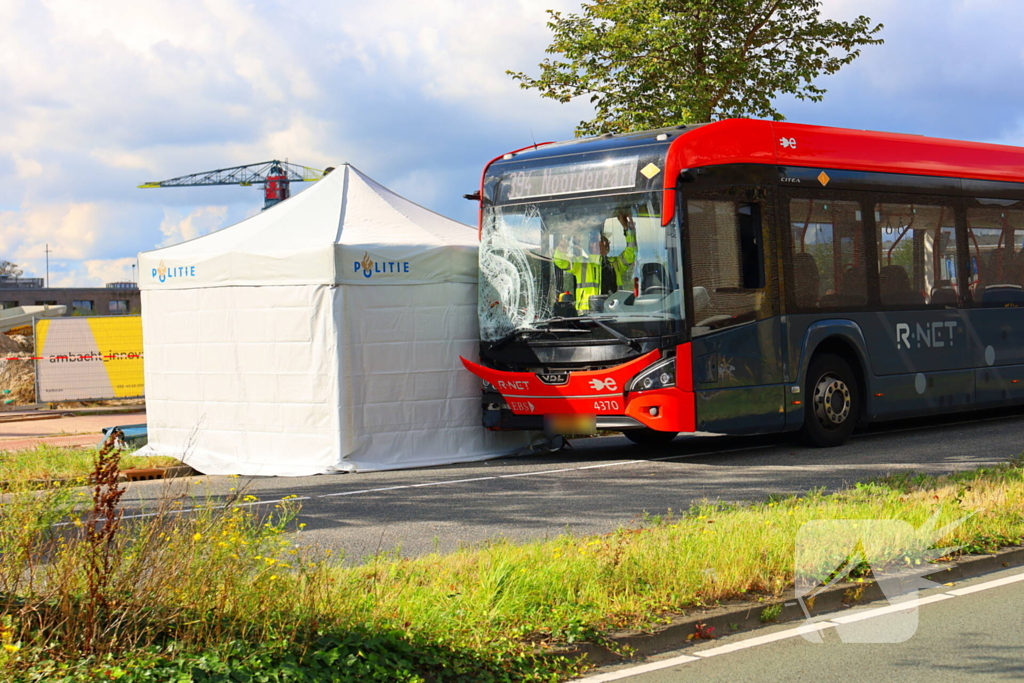 Fatale aanrijding met stadsbus