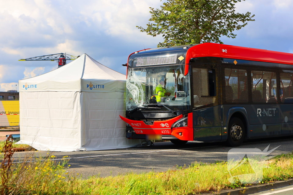 Fatale aanrijding met stadsbus