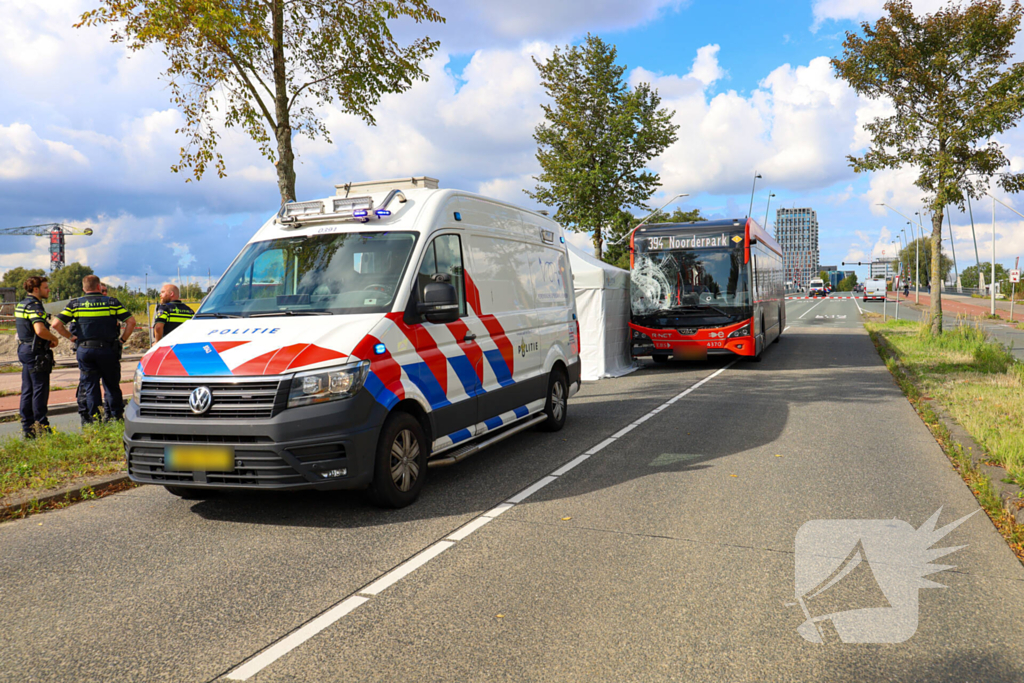 Fatale aanrijding met stadsbus