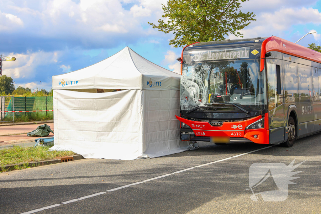 Fatale aanrijding met stadsbus