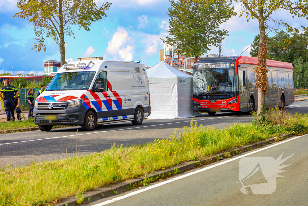 Fatale aanrijding met stadsbus