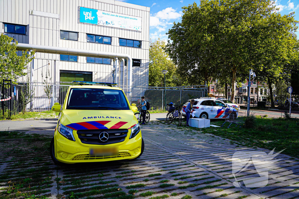 Explosieven team onderzoekt pakket