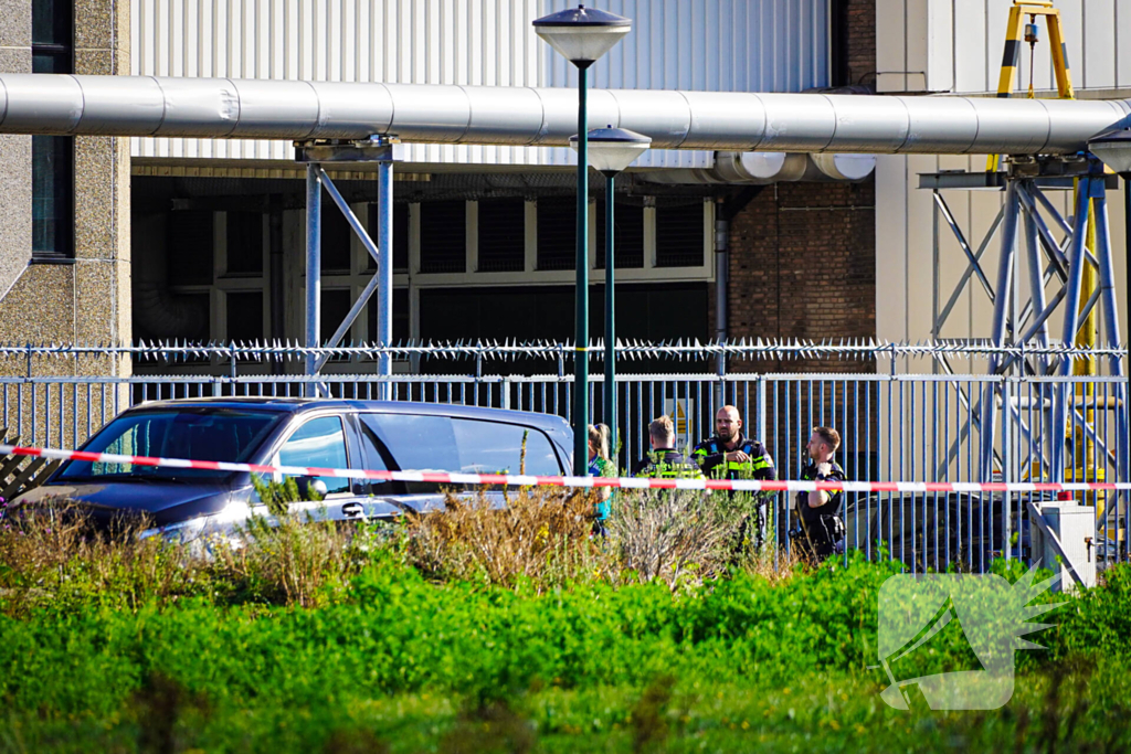 Explosieven team onderzoekt pakket