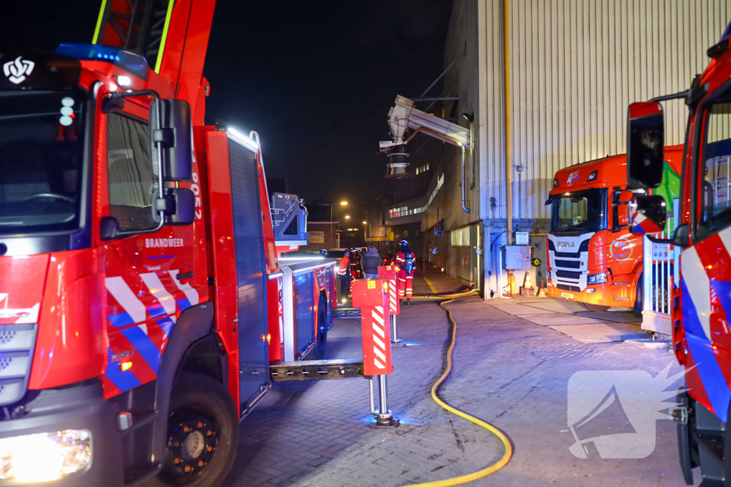 Industriebrand in silo onder controle