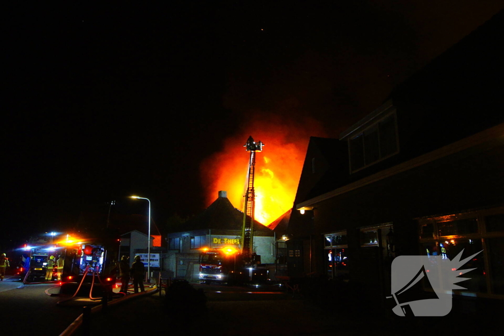 Explosies veroorzaken chaos in de nacht