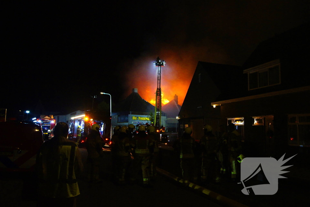 Explosies veroorzaken chaos in de nacht