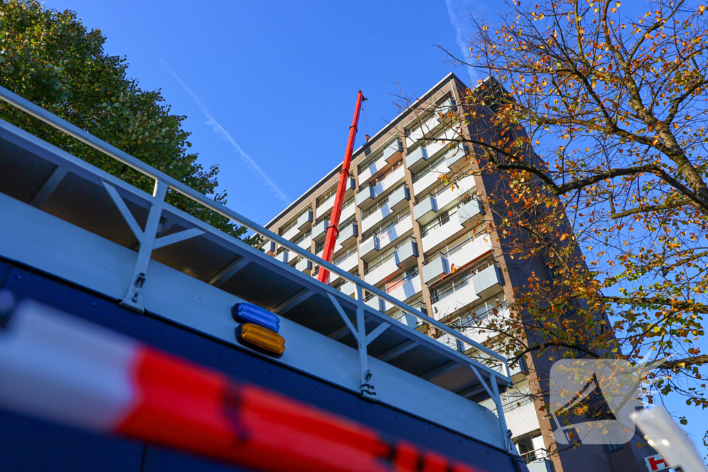 Politie ontruimt krakersflat