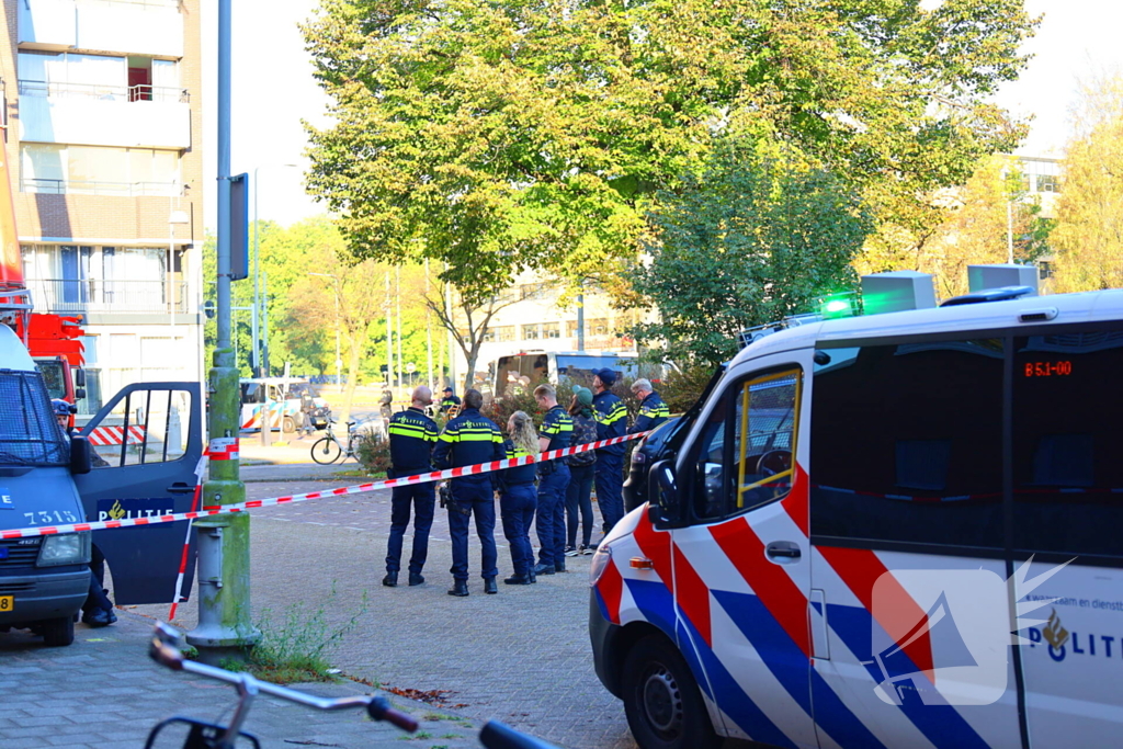 Politie ontruimt krakersflat