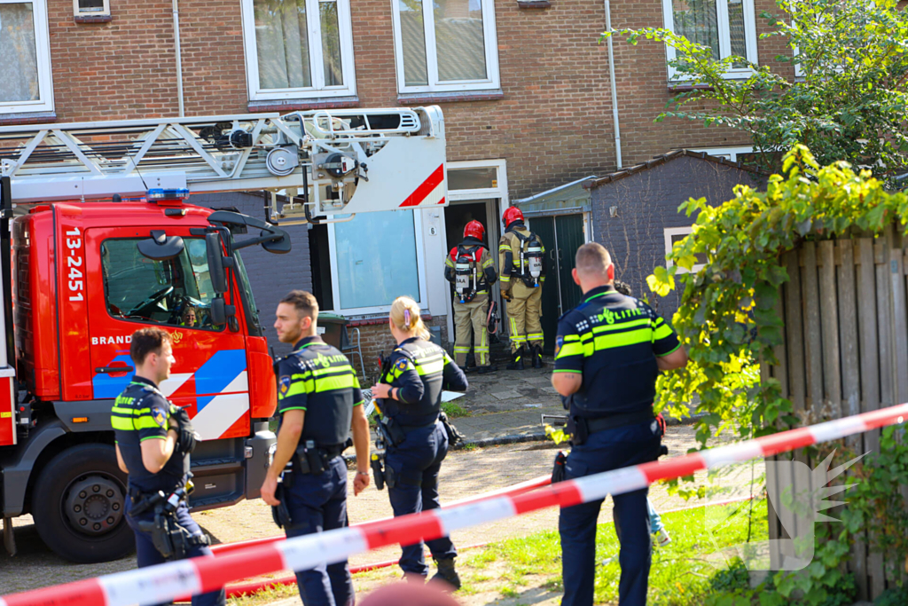 Woningbrand snel geblust, geen gewonden