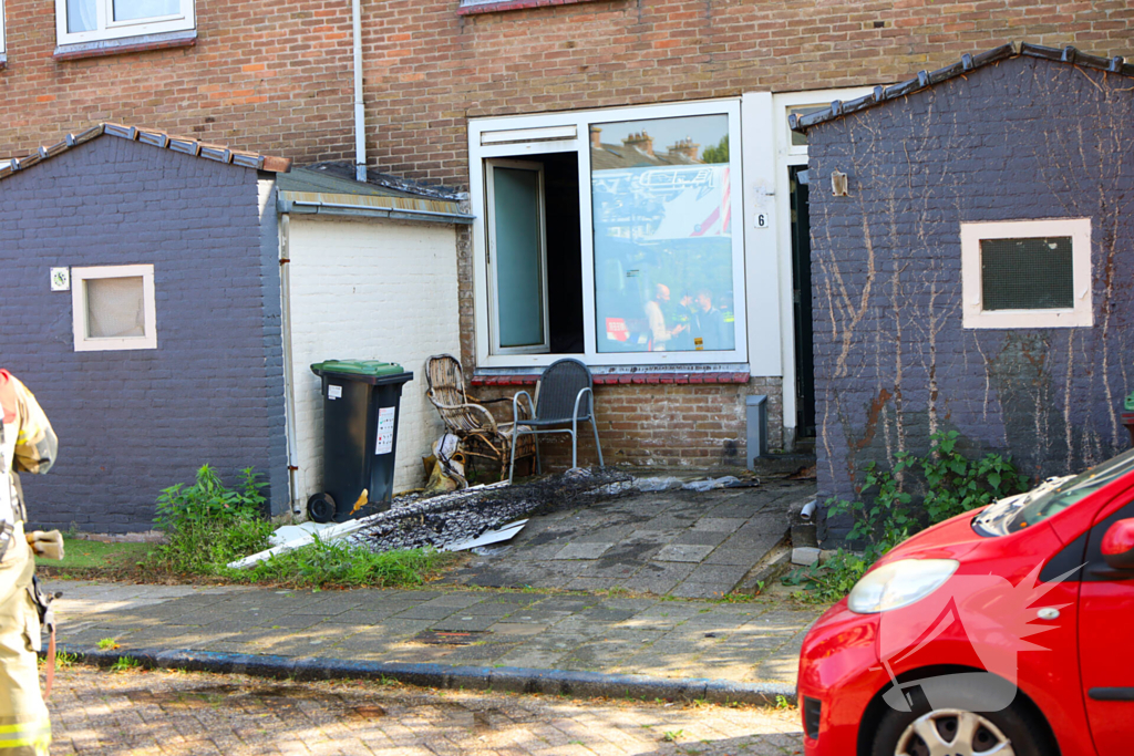 Woningbrand snel geblust, geen gewonden