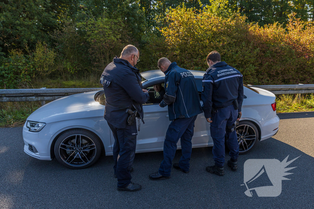 Grote grenscontrole op PSV-fans