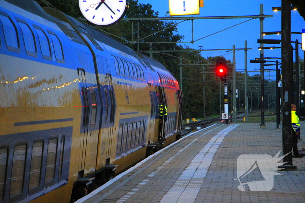 Reizigers uit trein gehaald na incident