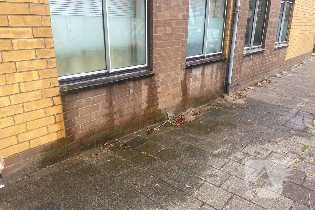 Waterleiding kapot na kluswerk