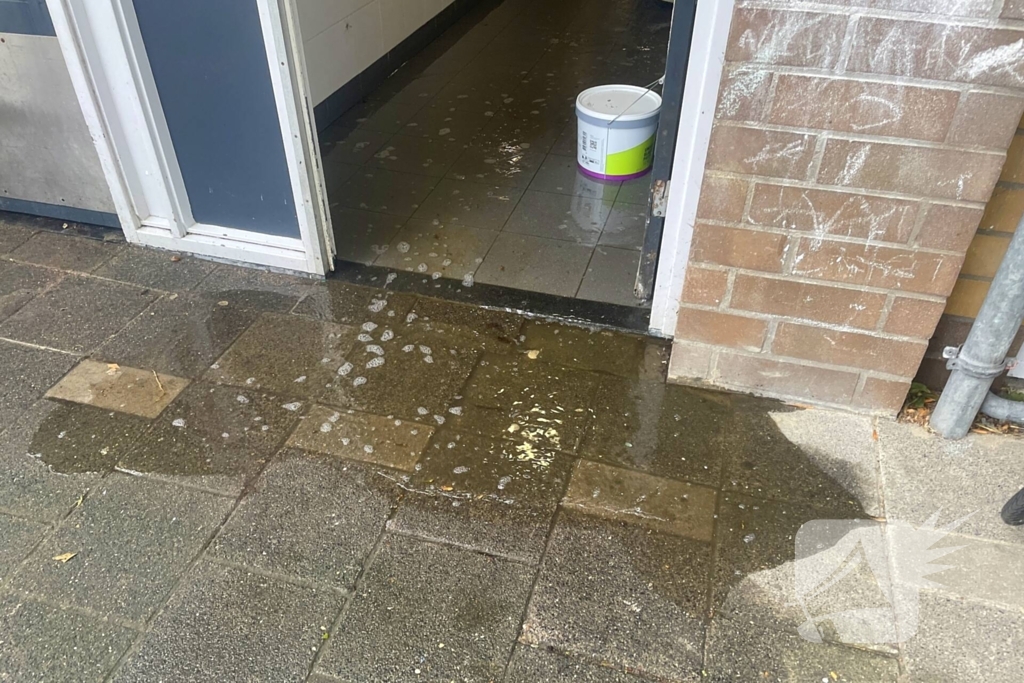 Waterleiding kapot na kluswerk